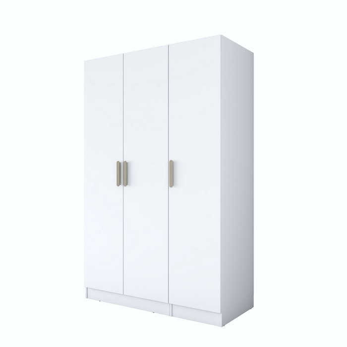 Hanah Home Armario Blanco con Estanterías